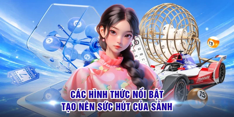 Các hình thức nổi bật tạo nên sức hút của sảnh